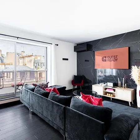 Apartment Guestready - View Of The Eiffel Tower Ideal For 2