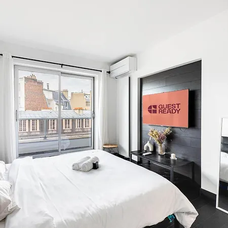 Apartment Guestready - View Of The Eiffel Tower Ideal For 2
