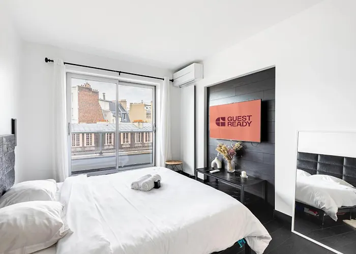 Lägenhet Guestready - View Of The Eiffel Tower Ideal For 2