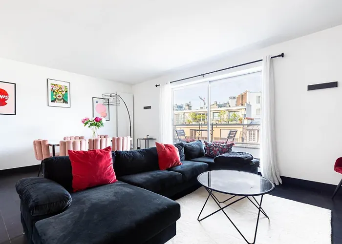 Guestready - View Of The Eiffel Tower Ideal For 2 Lägenhet