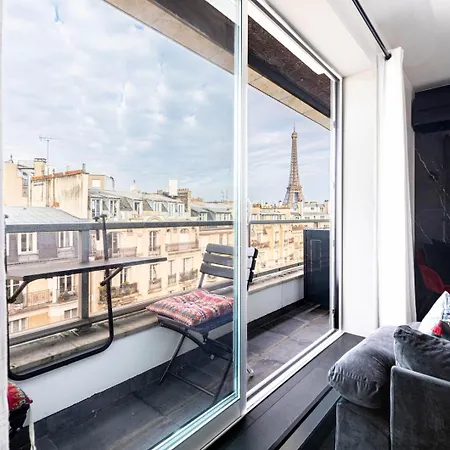 Guestready - View Of The Eiffel Tower Ideal For 2 Διαμέρισμα Παρίσι